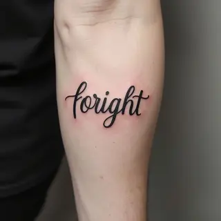 Word Tattoos for Men: Meaningful Designs & Placement Ideas