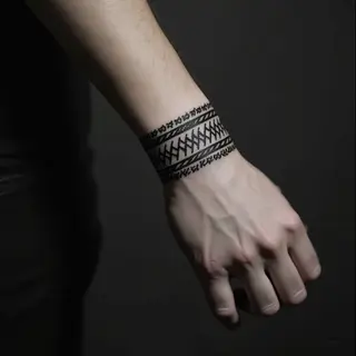 Wrist Band Tattoo Ideas for Men: A Guide to Styles & Placement