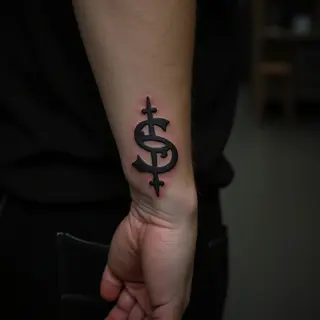 Powerful Wrist Lettering Tattoos for Men with Meaning