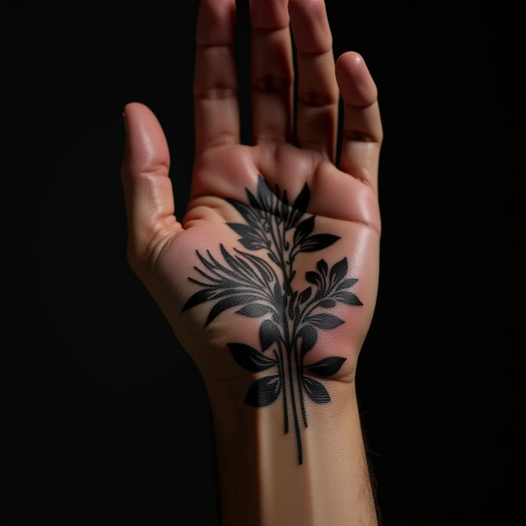 XXL Wrist Tattoos for Men: Bronze Micro-Realism Ideas