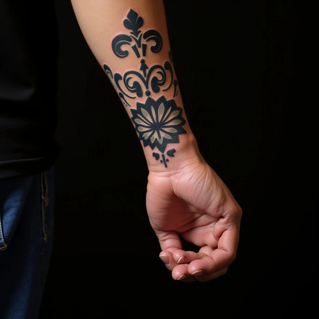 Best Wrist Tattoo Spots for Men (Neo-Traditional Style)
