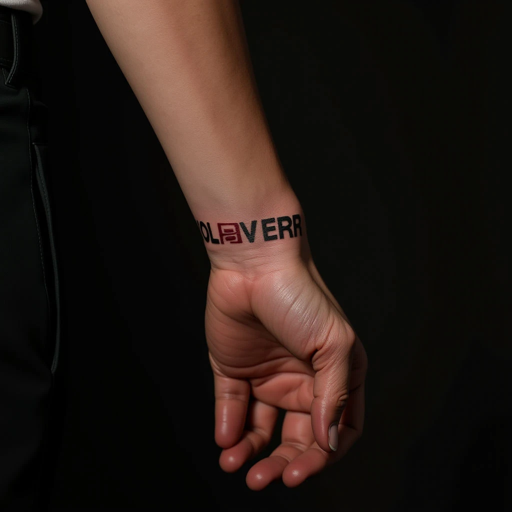 Wrist Quote Tattoos: New School Style & Placement Ideas